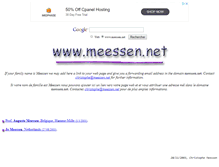 Tablet Screenshot of meessen.net